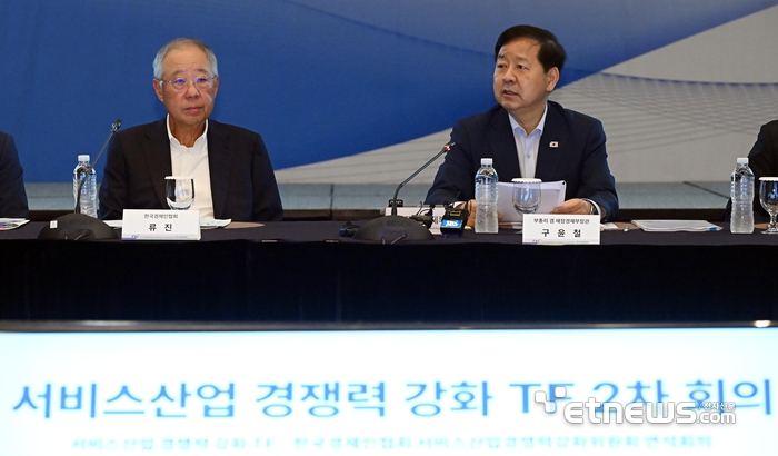 [포토] 서비스산업 경쟁력 강화 TF 2차 회의
