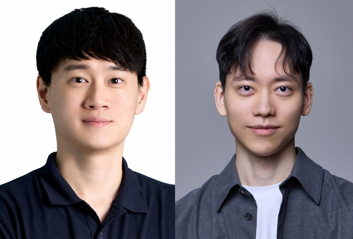 윤성환 UNIST 인공지능대학원 교수팀(왼쪽부터 윤 교수, 이현규 연구원)