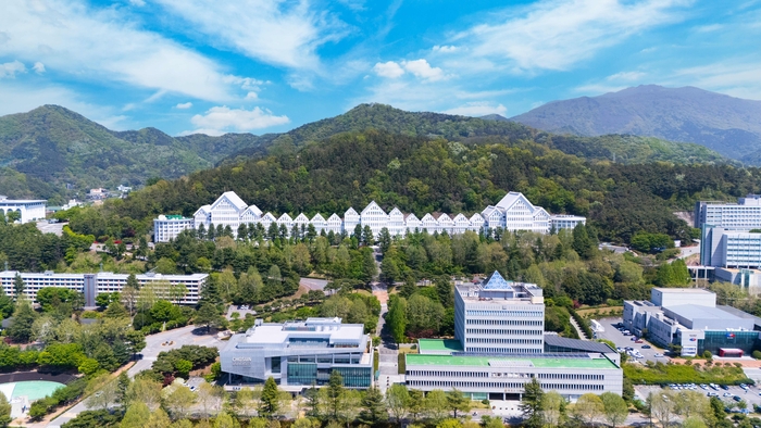 조선대학교 전경.
