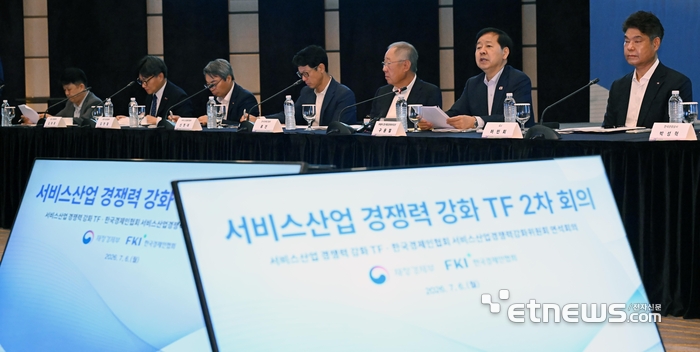 [포토] 서비스산업 경쟁력 강화 TF 2차 회의 열려