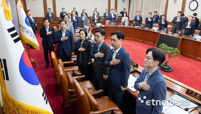 [포토] 국무회의 국민의례