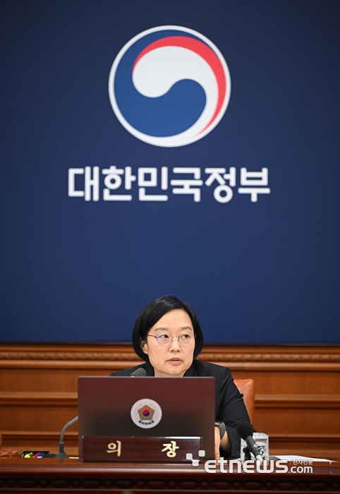 [포토] 모두발언하는 한성숙