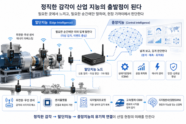 [오재근의 감각지능] 감각지능, 필요한 곳에 있는 정직한 감각에서 말단지능까지