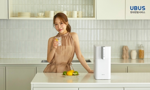 유버스 신제품 '유버스 인큐브 직수 정수기'. 사진=유버스