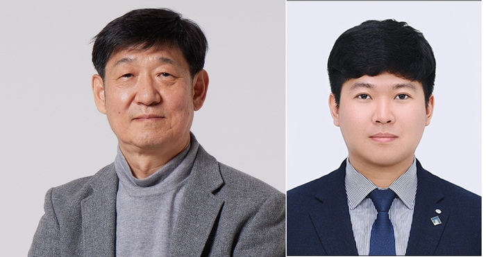 포스텍 신소재공학과 이병주 교수(왼쪽)와 오상호 박사