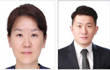 제1저자인 KBRI 정용전 연구원과 인지과학연구그룹 정민영 박사.