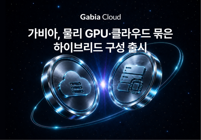 가비아, 비용 부담 낮춘 물리 GPU·클라우드 묶은 '하이브리드 구성' 출시