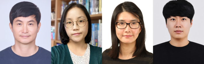 (왼쪽 부터) 성균관대 윤성민 교수, 김민아 교수, 오하영 교수, 박예휘 박사과정 학생