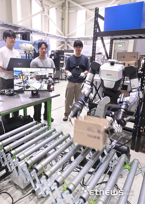 [포토] AI 휴머노이드 물류산업 혁신