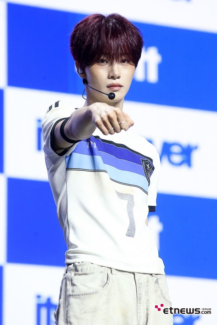[ET포토] 아이덴티티 남지운, '유니크한 헤어'