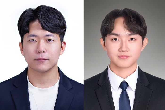 UNIST 한승열 교수(왼쪽)와 배상준 연구원
