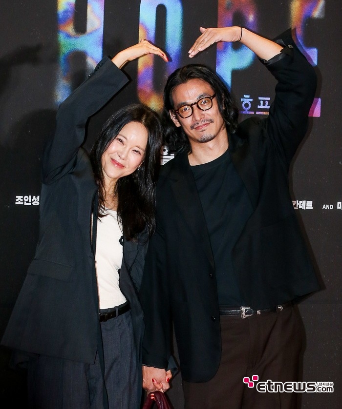 [ET포토] 백지영-정석원, '친구같은 부부'