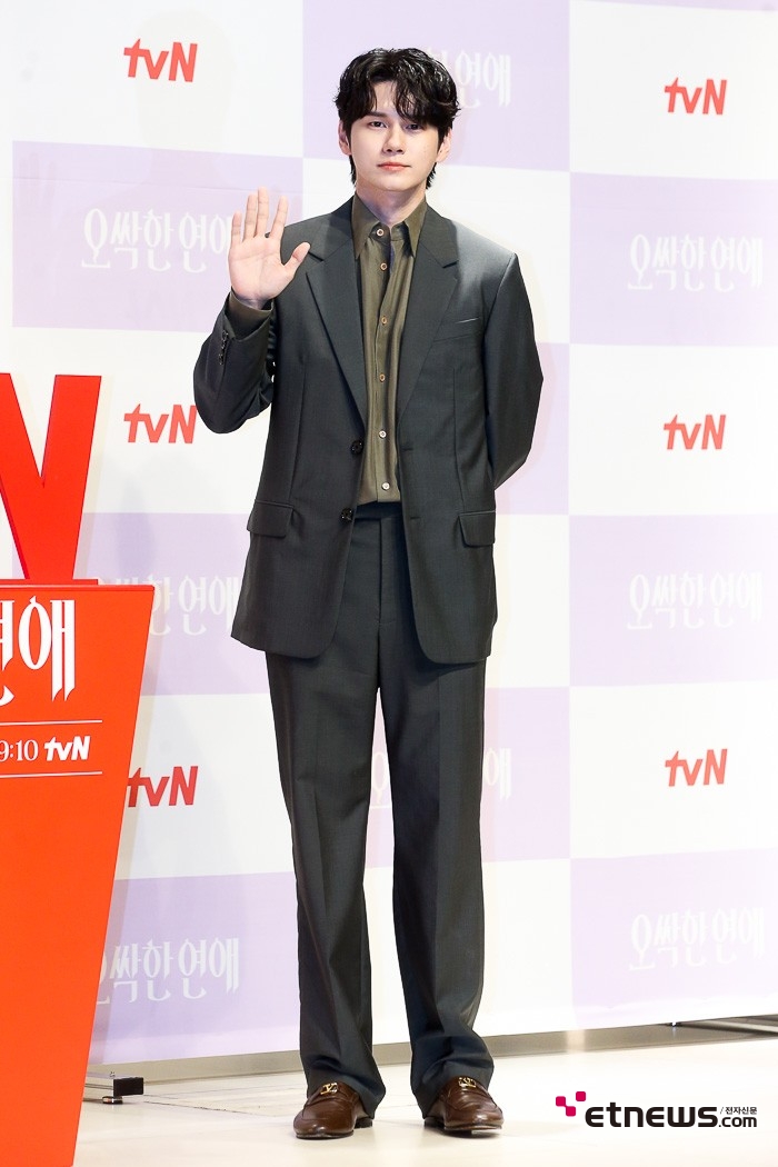 [ET포토] 옹성우, '급이 다른 피지컬'