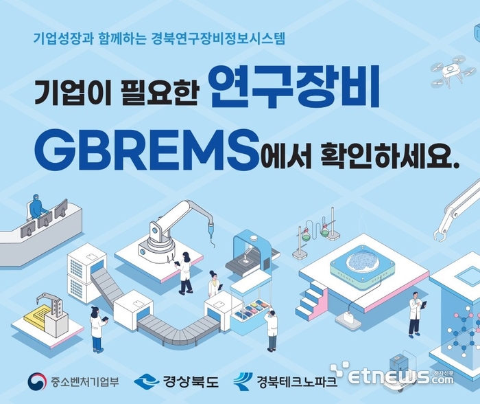 경북도, 연구개발장비 공동 활용 활성화 사업 착수