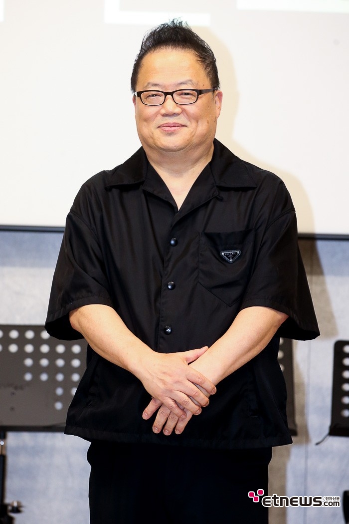 [ET포토] 오준성, '음악 토크쇼 빈칸채우기 연출가'
