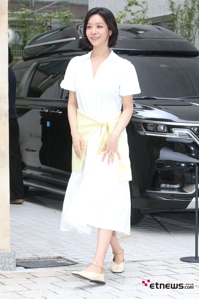 [ET포토] 차주영, '플랫슈즈 신고도 우월한 비율'