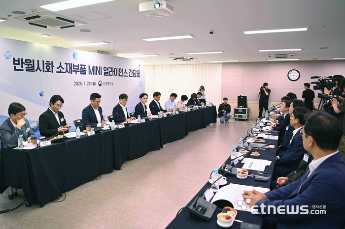 [포토] 반월시화 소재부품 MINI얼라이언스 간담회