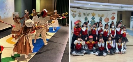 앙팡뮤직공연사진' '앙팡뮤직 뮤지컬 체험부스 오픈