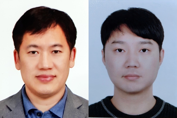 (왼쪽부터) 서병창 뇌과학과 교수, 우진녕 학석박연계과정생