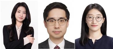 (왼쪽부터) 고려대 강지승 교수, 경희대 연동건 교수, 경희대 김현진 연구원(사진=고려대)
