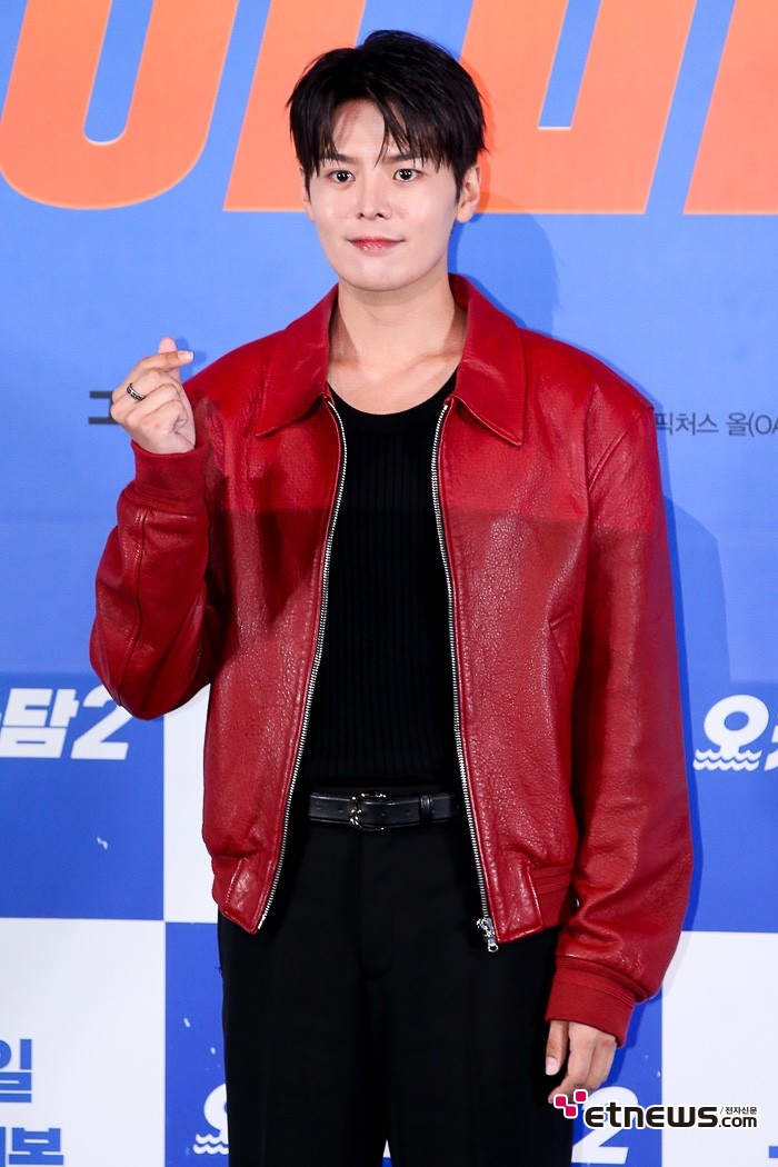 [ET포토] 려운, '미남의 하트'