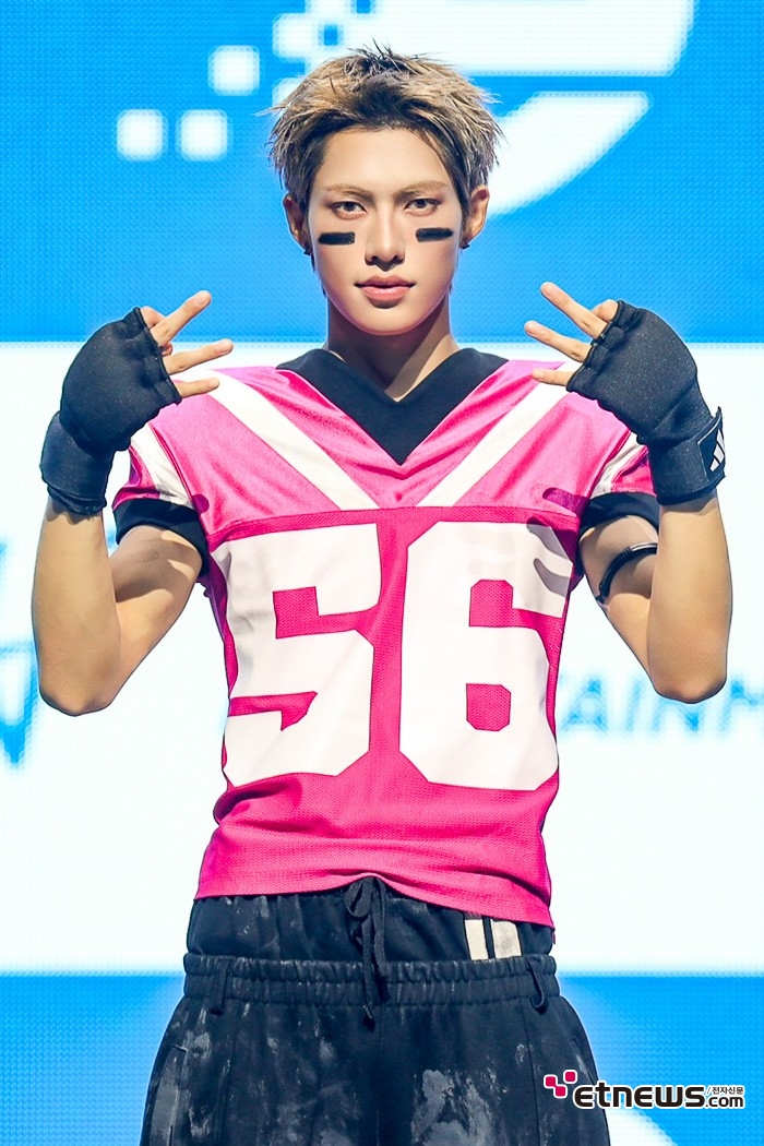 [ET포토] 누에라 유섭, 'NFL 플레이어인줄'