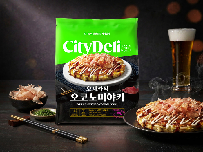 시티델리 오코노미야키 제품 이미지. 〈자료 삼립〉