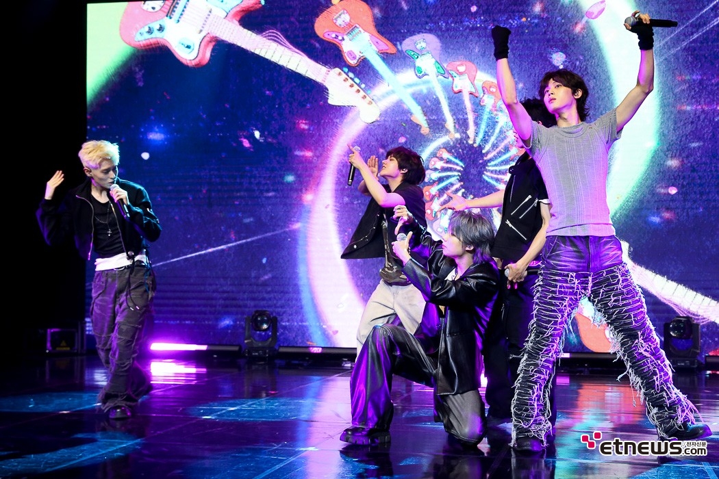 [ET포토] 더윈드, '프리스타일 퍼포먼스'