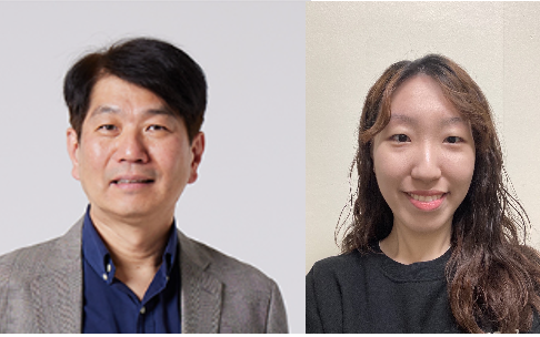 김기현 포스텍 교수(왼쪽)와 통합과정 연지은 씨(공동제1저자)
