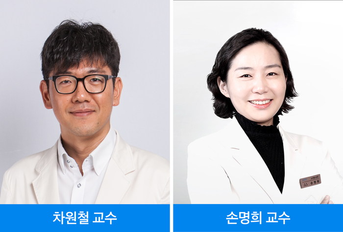 삼성서울병원 차원철(왼쪽) 손명희 교수