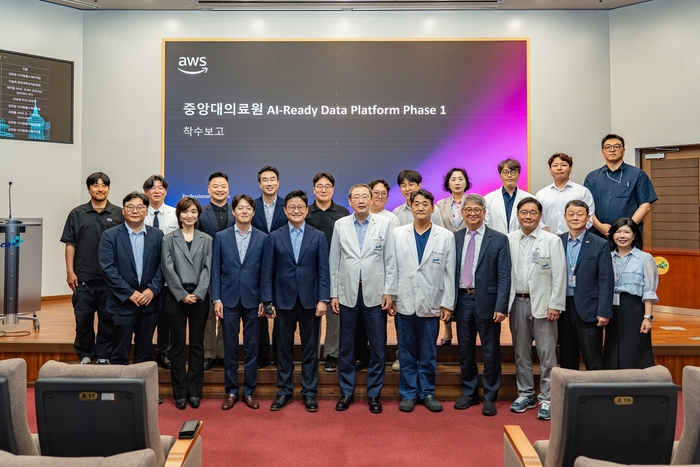 중앙대학교의료원은 지난 27일 중앙대학교병원 4층 송봉홀에서 'CDF 프로젝트 착수보고회'를 개최했다. (사진=중앙대의료원)