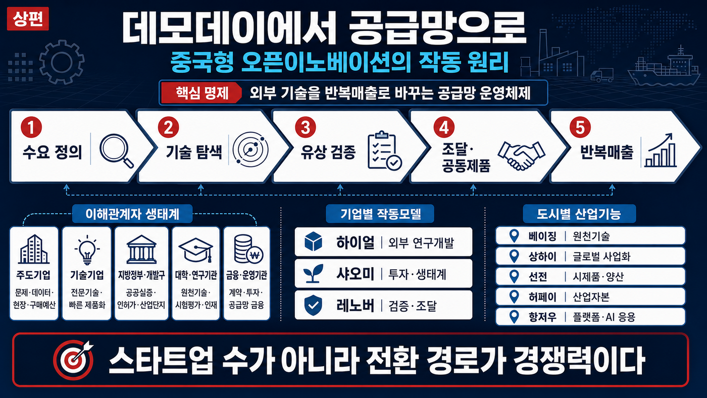 [테크 차이나] 데모데이에서 공급망으로…중국형 오픈이노베이션 본질 [박지민의 비욘드 차이나]