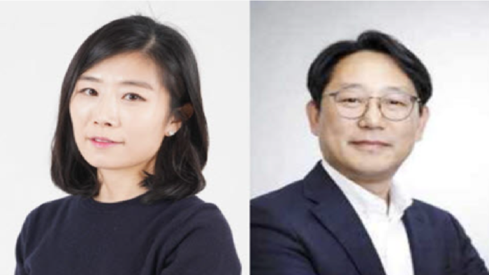(왼쪽부터)유재연 한국사회보장정보원  신임 비상임이사, 이현 한국사회보장정보원  비상임이사(사진=한국사회보장정보원)