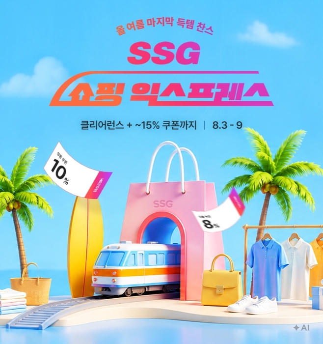 SSG닷컴, '쇼핑 익스프레스' 개최…여름 클리어런스 할인