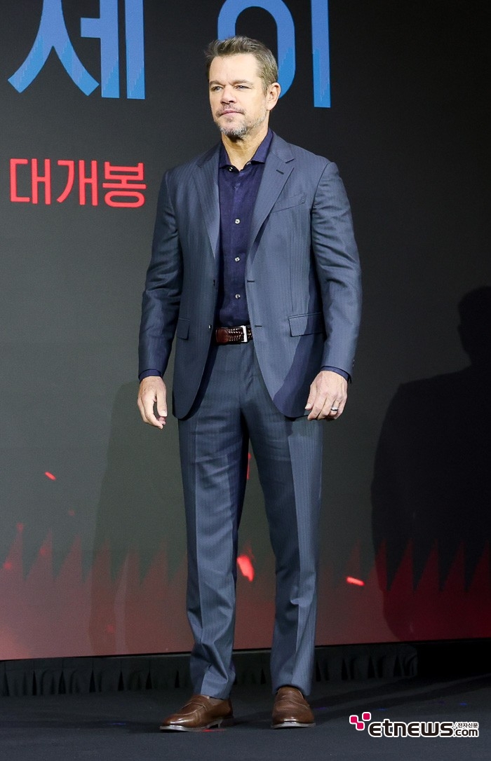 [ET포토] 맷 데이먼, '2번째 내한'