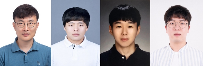 고명곤 UNIST 교수팀(왼쪽부터 고 교수, 변성준·이찬형·장규민 연구원)