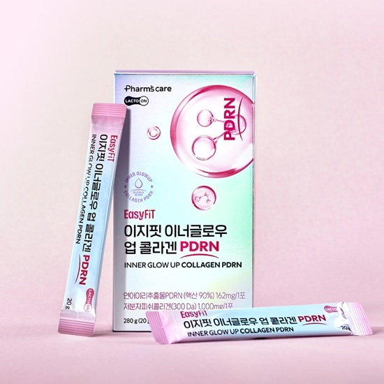 이지핏의 신제품 이너글로우 업 콜라겐 PDRN. 사진=팜스케어