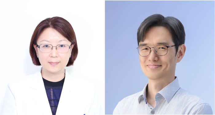 (왼쪽부터) 국립암센터 표적치료연구과 공선영 교수, UNIST 생명과학과 강병헌 교수.