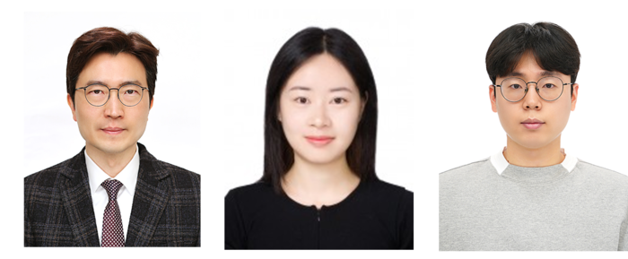 왼쪽부터 김도환 한양대 교수, 공진연 박사, 김지홍 박사과정생.(사진=한양대)