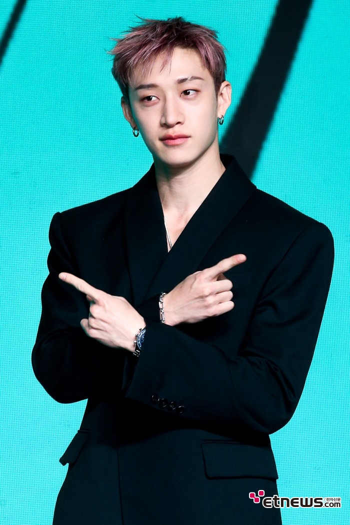[ET포토] 스트레이키즈 방찬, '넘치는 자신감'