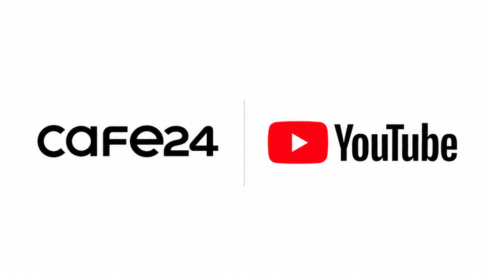 카페24·유튜브 로고. [사진=카페24 제공]