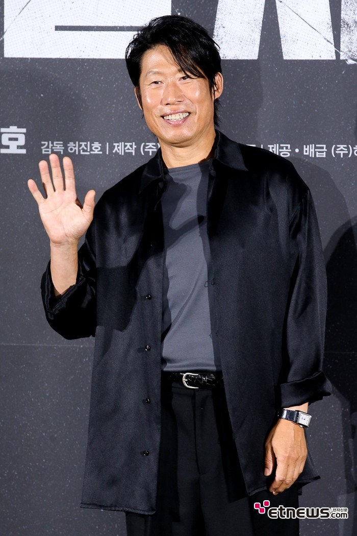 [ET포토] 유해진, '추석에 스크린에서 만나요'