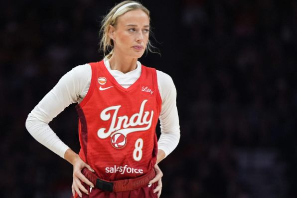 WNBA 인디애나 피버 소속의 소피 커닝햄. 사진=AP 연합뉴스