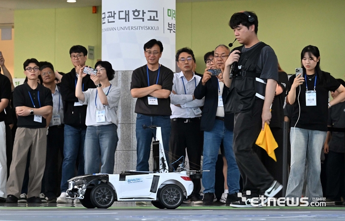 [포토] 대학생들의 AI 자율주행 기술