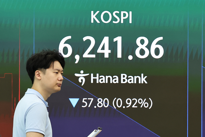 코스피, 6250선 하락 출발…코스닥도 약보합