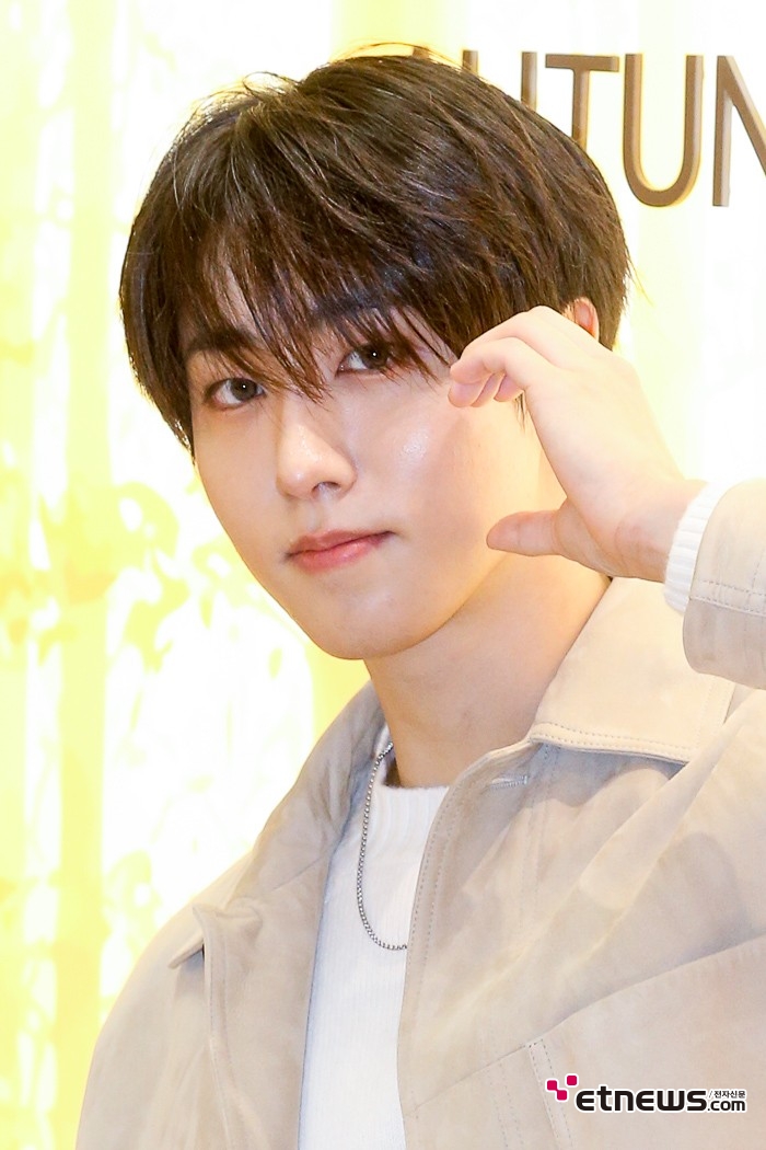 [ET포토] 스트레이키즈 한, '심박수 높아지는 시선'