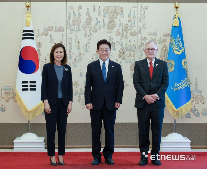 [포토] 이재명 대통령과 주한 미국 대사