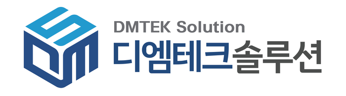 디엠테크솔루션 로고.