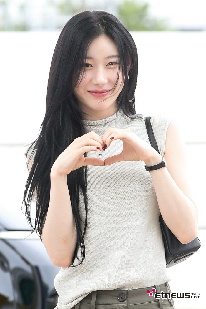 [ET포토] 있지 채령, '햇살 머금고'