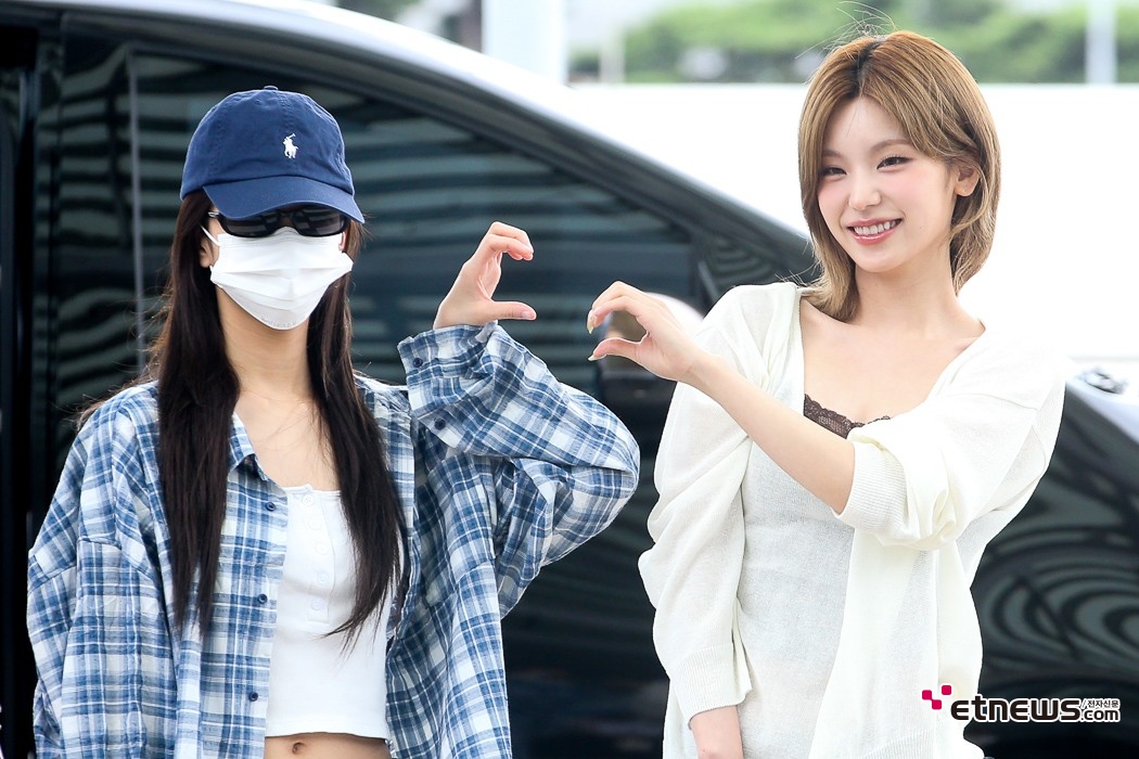 [ET포토] 있지 리아-예지, '사랑스러운 케미'